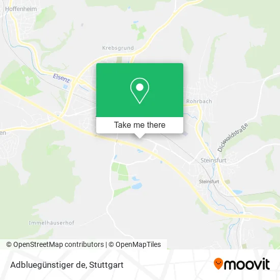 Карта Adbluegünstiger de