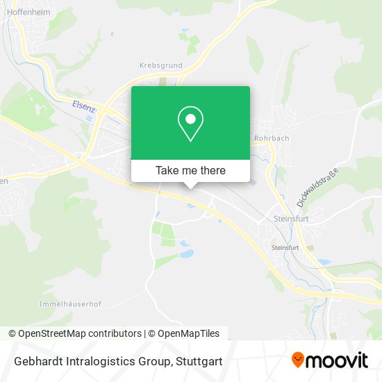 Gebhardt Intralogistics Group map