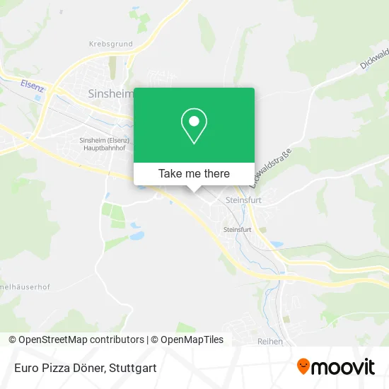 Карта Euro Pizza Döner
