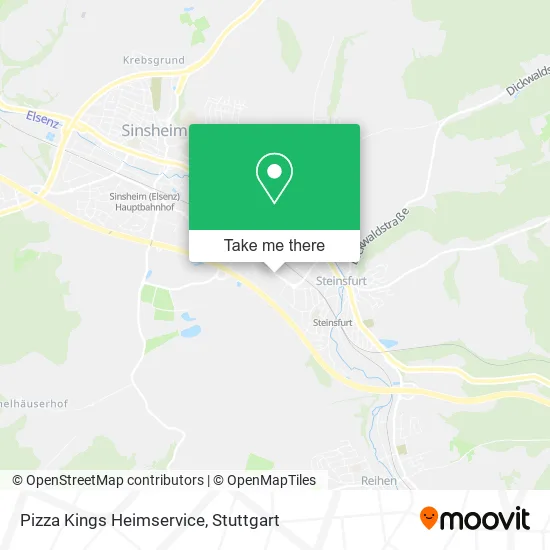 Карта Pizza Kings Heimservice