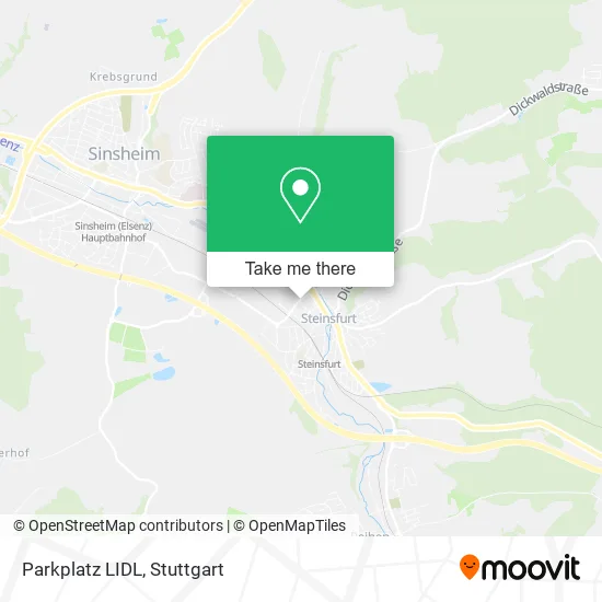 Карта Parkplatz LIDL