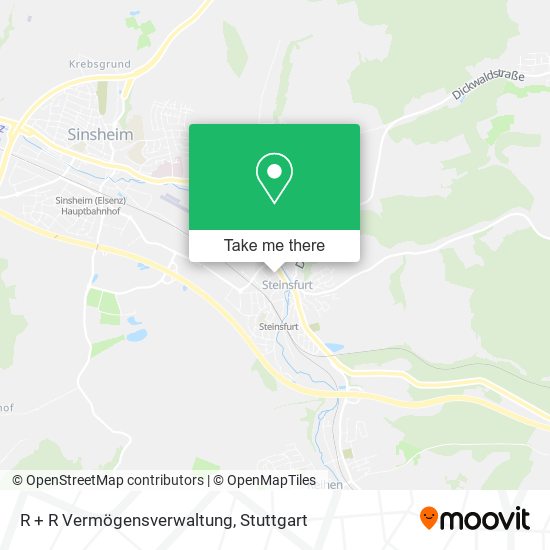 R + R Vermögensverwaltung map