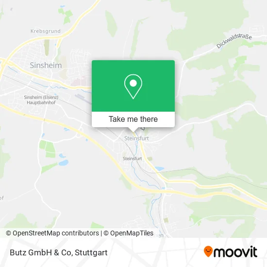 Карта Butz GmbH & Co