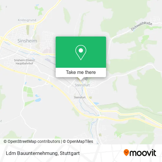 Карта Ldm Bauunternehmung