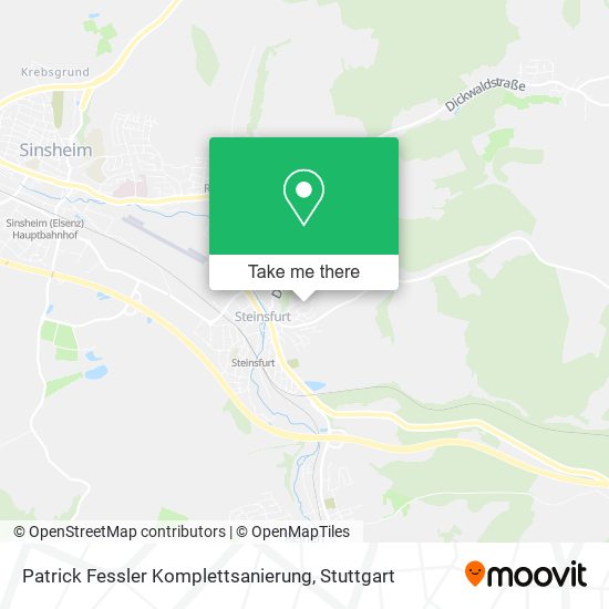 Карта Patrick Fessler Komplettsanierung