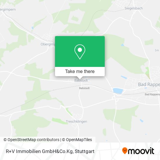 R+V Immobilien GmbH&Co.Kg map