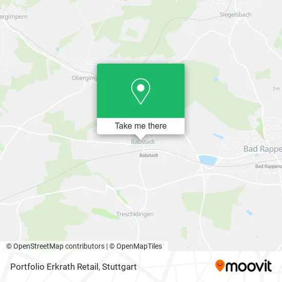 Карта Portfolio Erkrath Retail