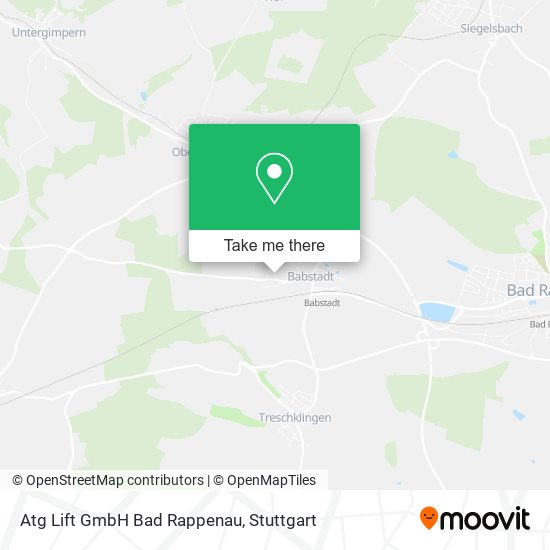 Atg Lift GmbH Bad Rappenau map