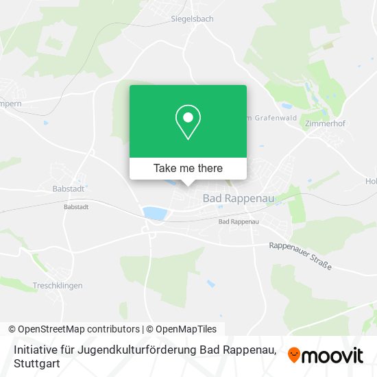 Initiative für Jugendkulturförderung Bad Rappenau map