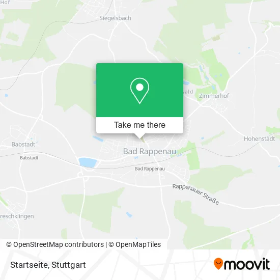 Карта Startseite