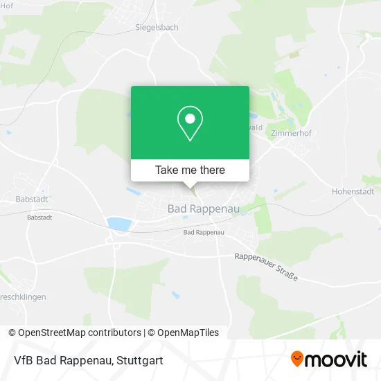 Карта VfB Bad Rappenau