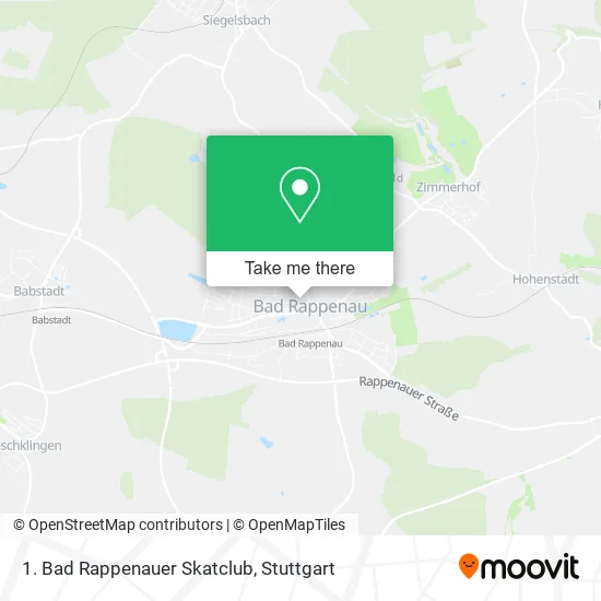 Карта 1. Bad Rappenauer Skatclub