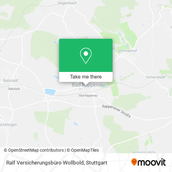 Карта Ralf Versicherungsbüro Wollbold