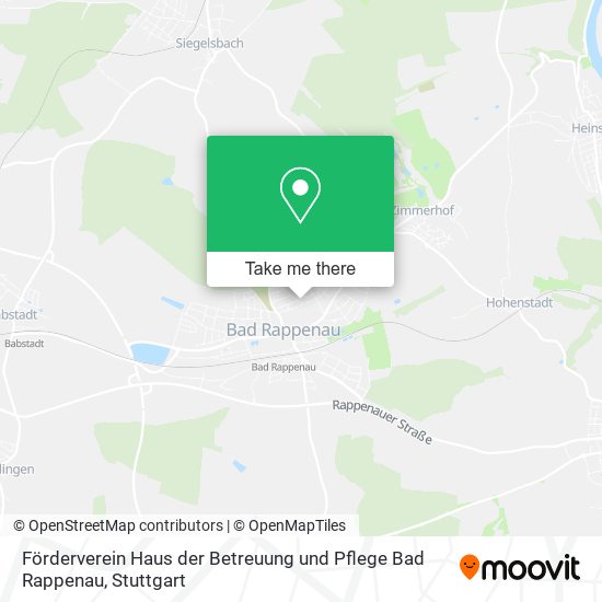 Förderverein Haus der Betreuung und Pflege Bad Rappenau map