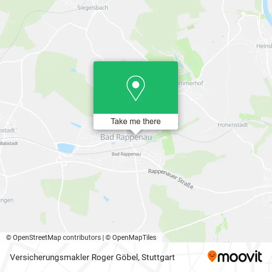 Карта Versicherungsmakler Roger Göbel