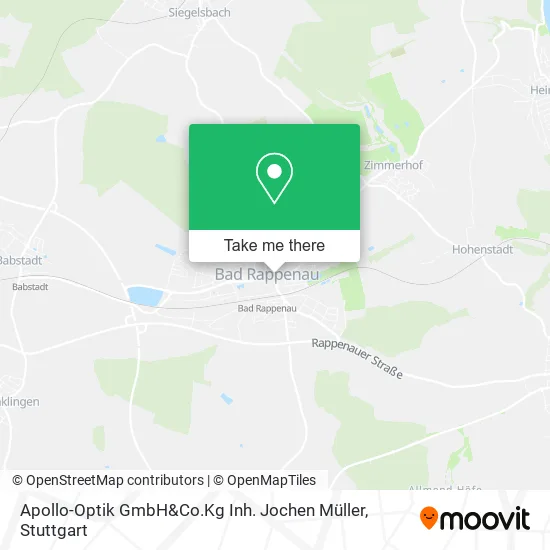 Карта Apollo-Optik GmbH&Co.Kg Inh. Jochen Müller