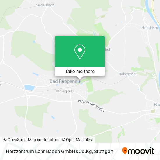 Карта Herzzentrum Lahr Baden GmbH&Co.Kg