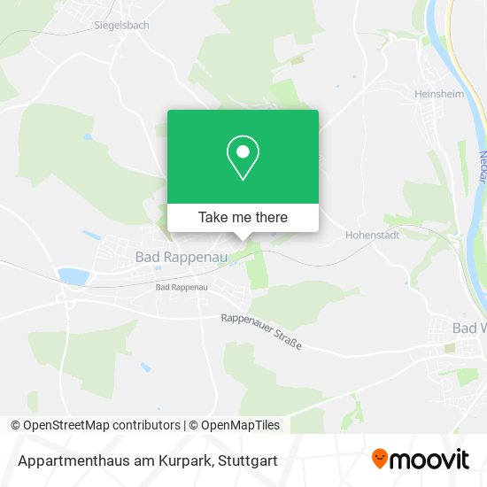 Appartmenthaus am Kurpark map