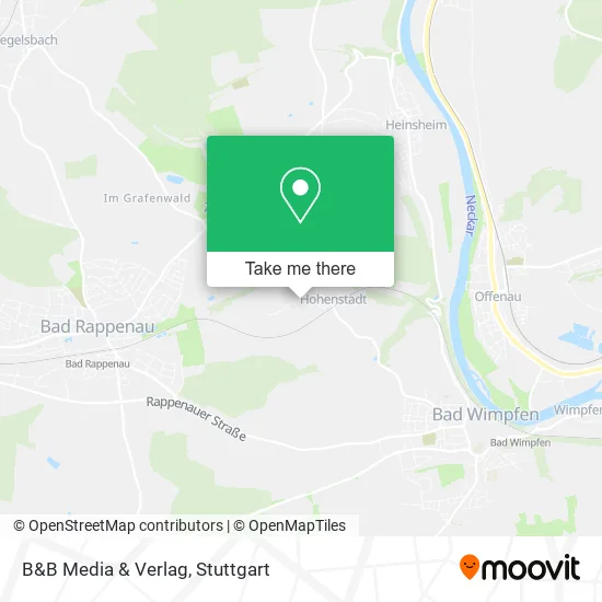 Карта B&B Media & Verlag