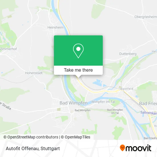 Карта Autofit Offenau