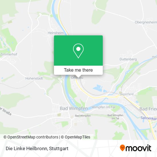 Die Linke Heilbronn map