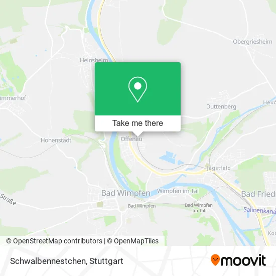 Карта Schwalbennestchen