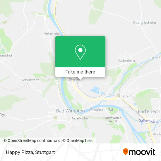 Карта Happy Pizza