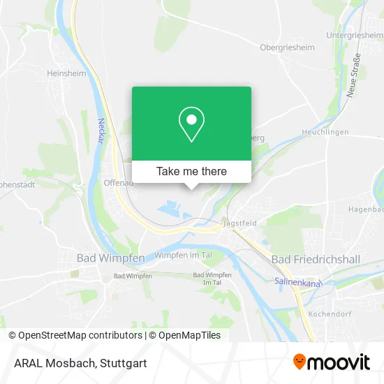 Карта ARAL Mosbach