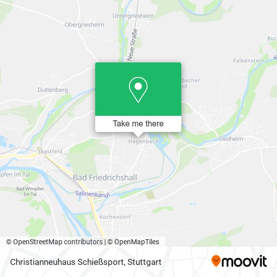 Christianneuhaus Schießsport map