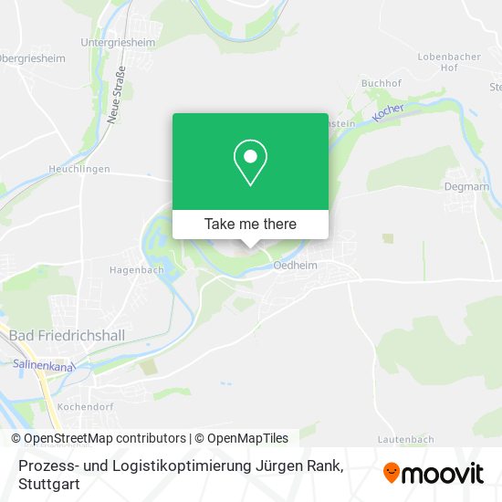 Prozess- und Logistikoptimierung Jürgen Rank map