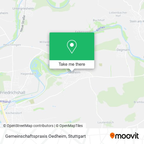 Gemeinschaftspraxis Oedheim map