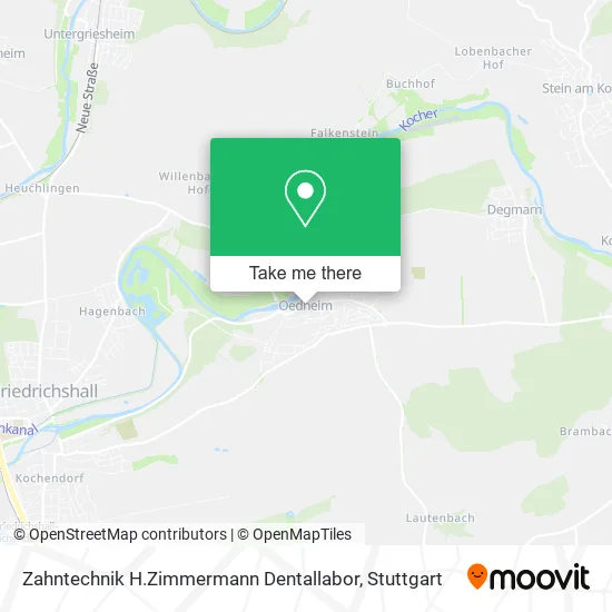 Карта Zahntechnik H.Zimmermann Dentallabor