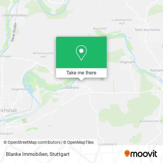 Карта Blanke Immobilien