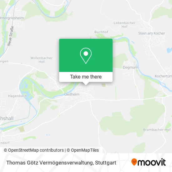 Карта Thomas Götz Vermögensverwaltung