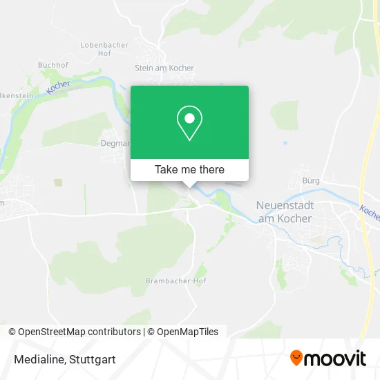 Карта Medialine