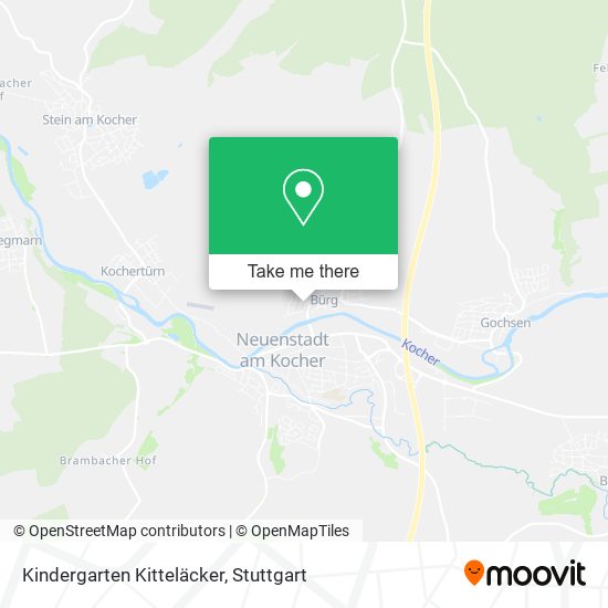 Kindergarten Kitteläcker map