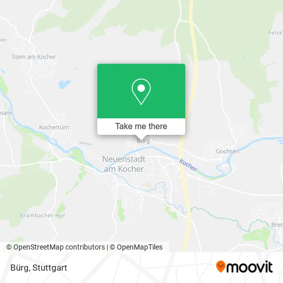 Карта Bürg