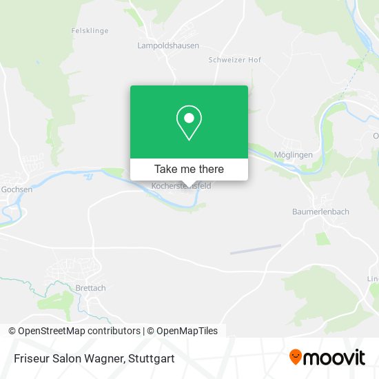 Friseur Salon Wagner map
