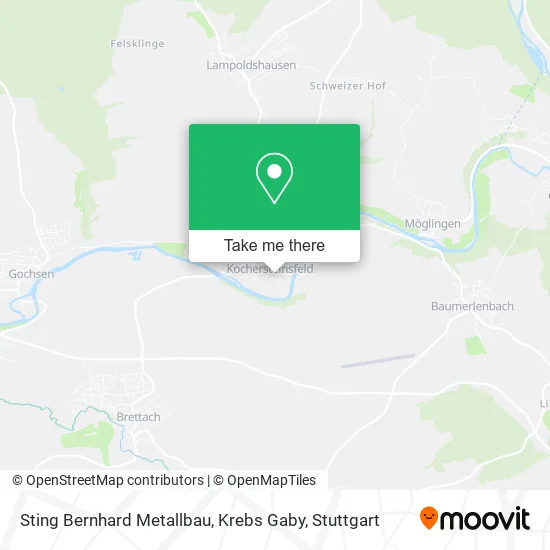 Карта Sting Bernhard Metallbau, Krebs Gaby