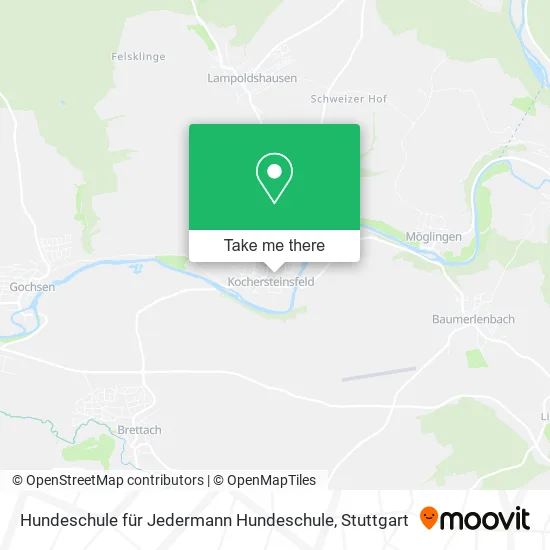 Карта Hundeschule für Jedermann Hundeschule