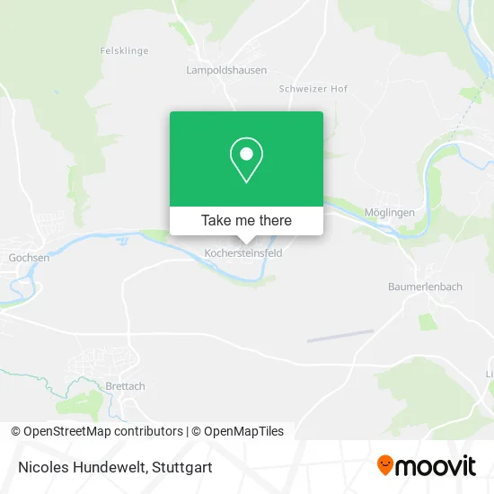 Карта Nicoles Hundewelt