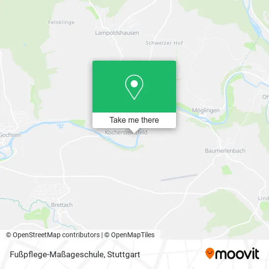 Карта Fußpflege-Maßageschule