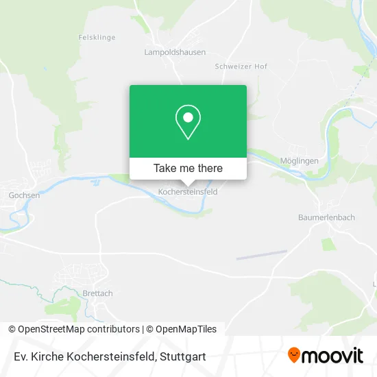 Карта Ev. Kirche Kochersteinsfeld