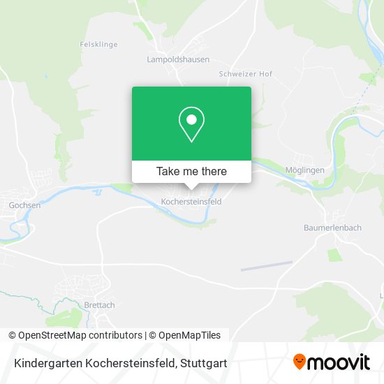 Kindergarten Kochersteinsfeld map