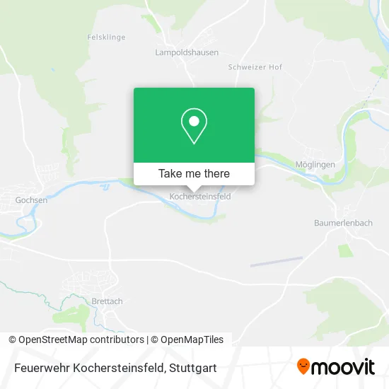 Карта Feuerwehr Kochersteinsfeld