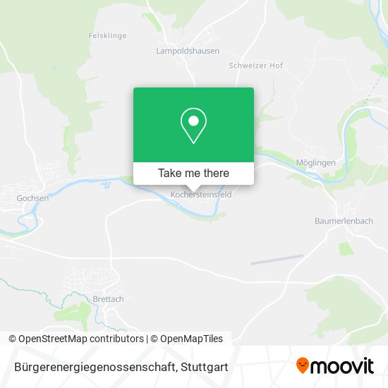 Bürgerenergiegenossenschaft map