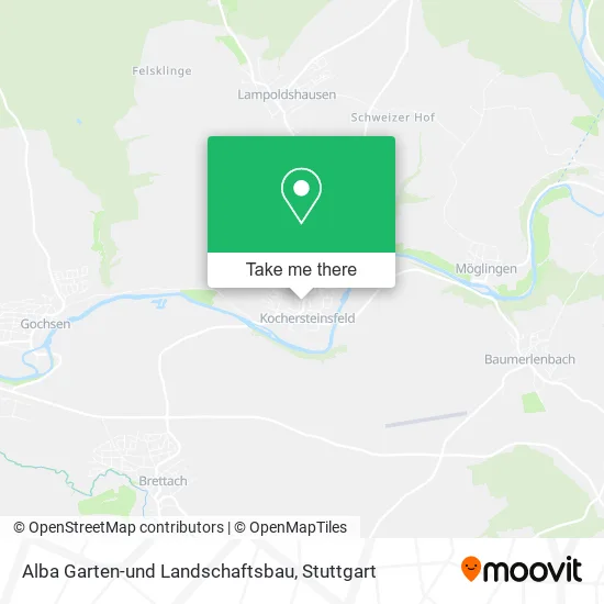 Карта Alba Garten-und Landschaftsbau