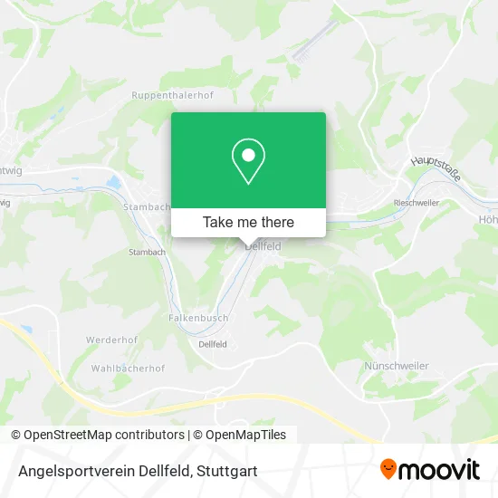 Карта Angelsportverein Dellfeld