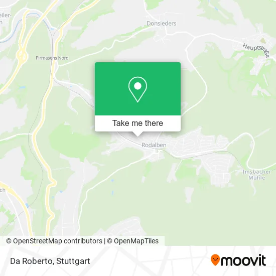 Da Roberto map