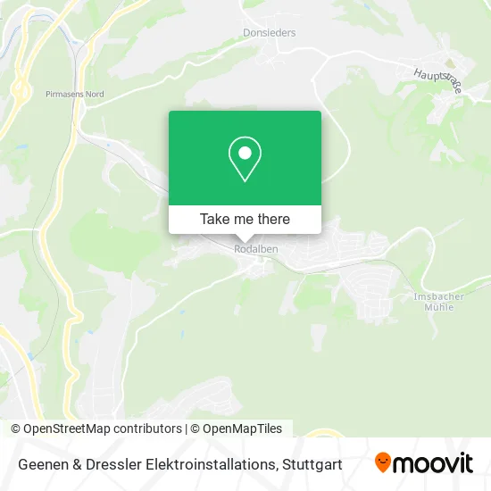 Карта Geenen & Dressler Elektroinstallations